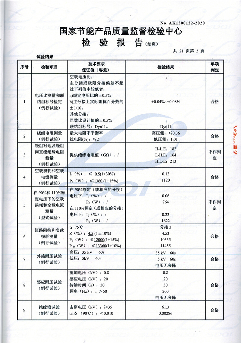 高低压试验报告-S11-1250六合六合六合油浸式变压器-2.jpg